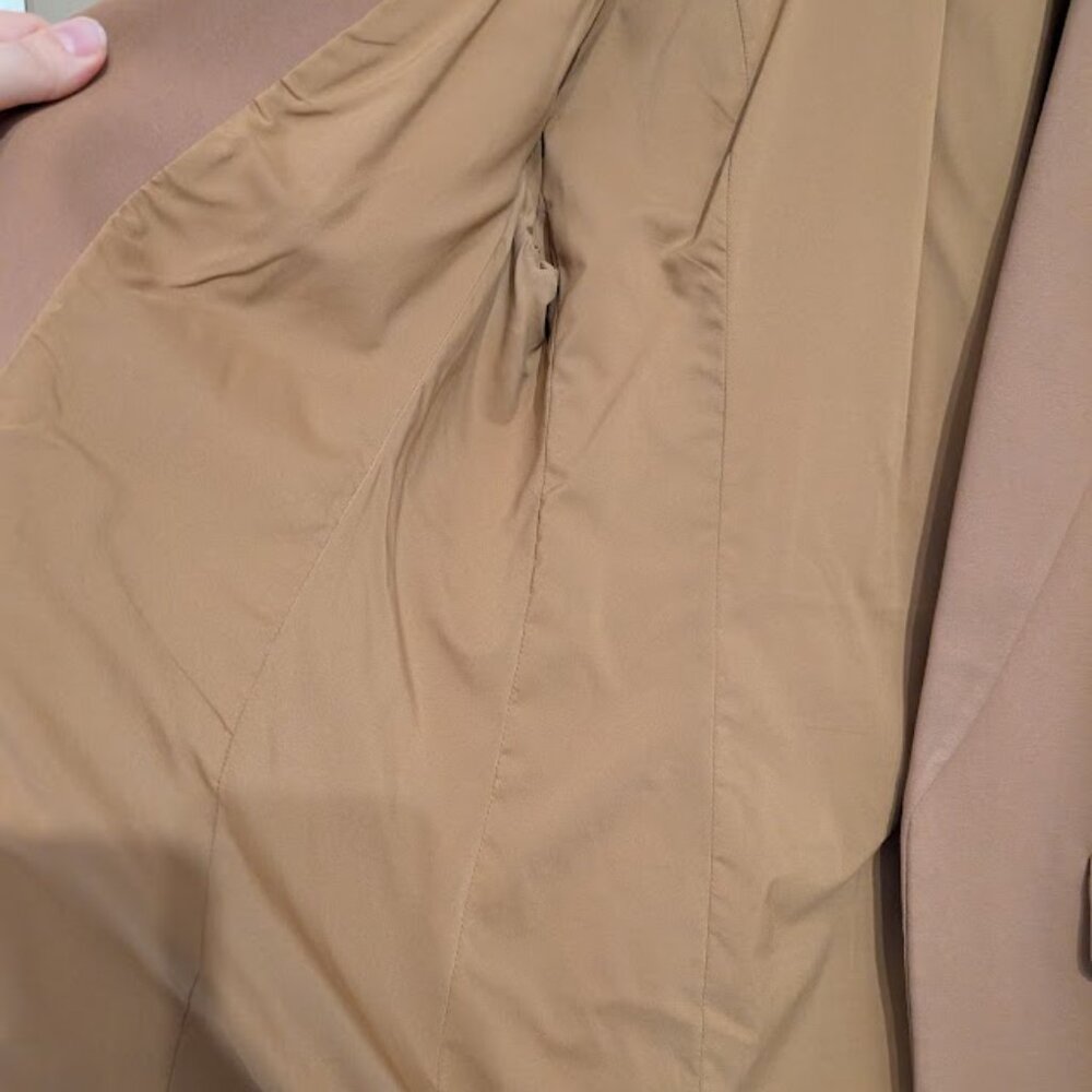 Express Columnist Open Front Peak Lapel Boyfriend… - image 5